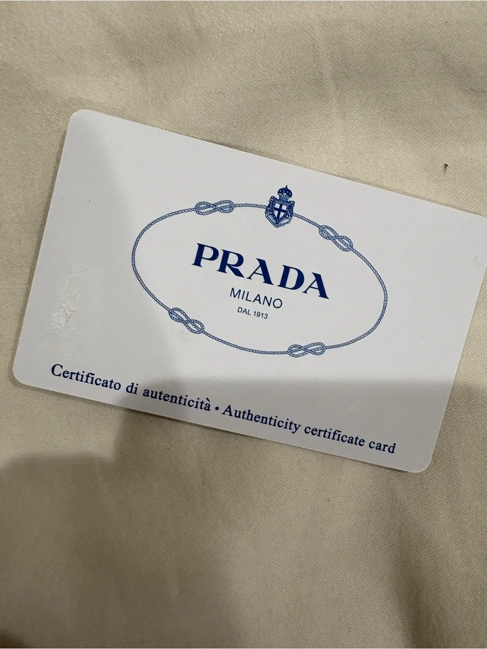 Prada Black Saffiano Logo Accessory Box
